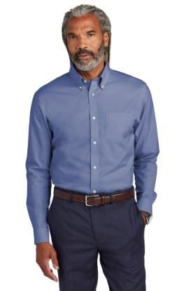 Picture of Brooks Brothers Tall Wrinkle-Free Stretch Pinpoint Shirt