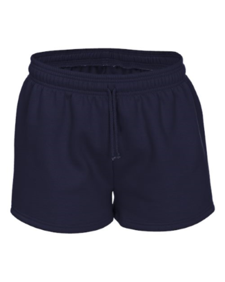 Badger Women's Athletic Fleece Shorts Additional Angle