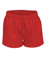 Badger Women's Athletic Fleece Shorts Perspective View