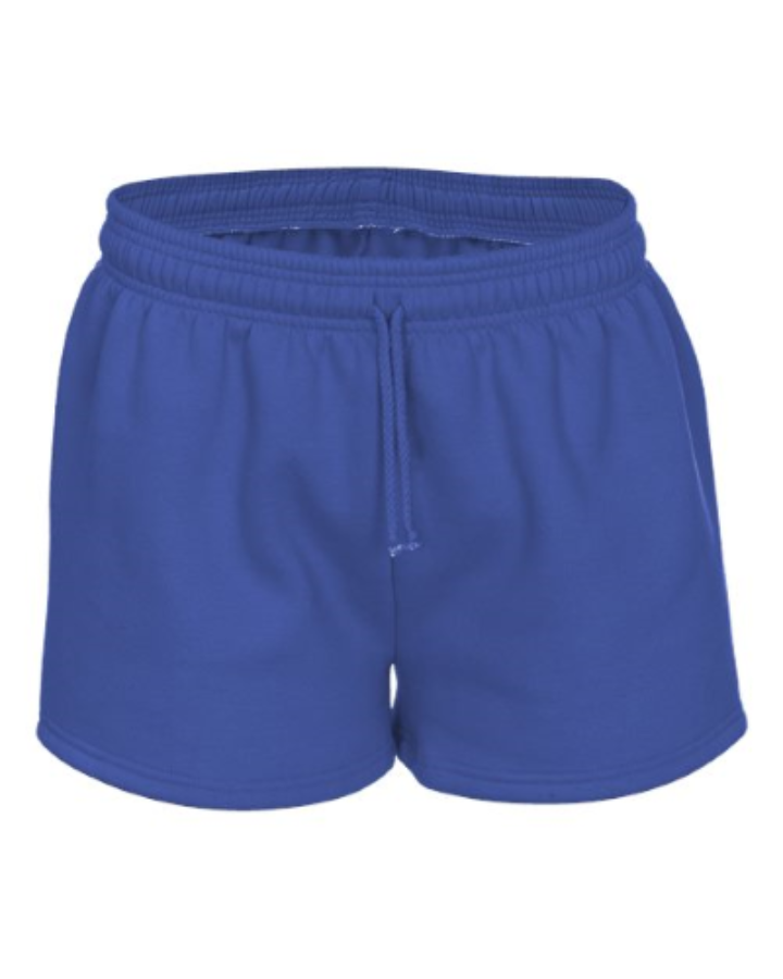 Badger Women's Athletic Fleece Shorts Feature Close-up