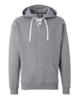 J. America Men's Sport Lace Hooded Sweatshirt Additional Angle