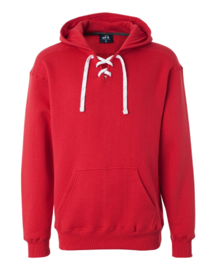 J. America Men's Sport Lace Hooded Sweatshirt Alternate View