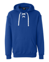 J. America Men's Sport Lace Hooded Sweatshirt Perspective View