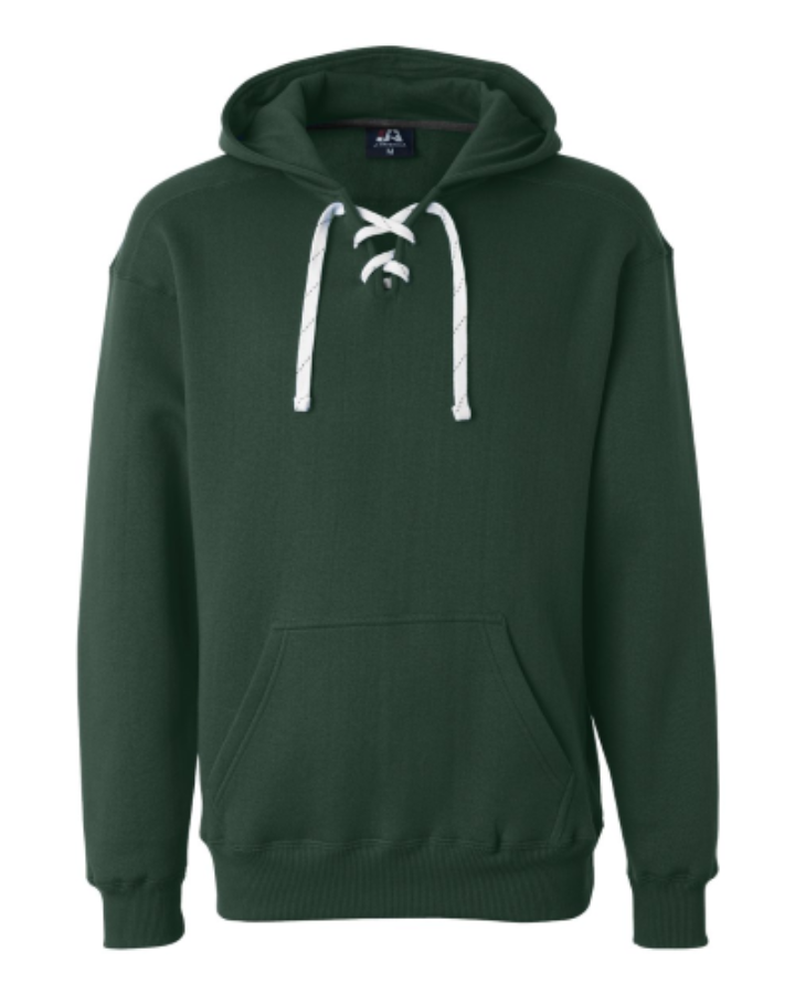 J. America Men's Sport Lace Hooded Sweatshirt Alternate View