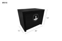 Picture of Phoenix Black Powder Coat Box and Door
