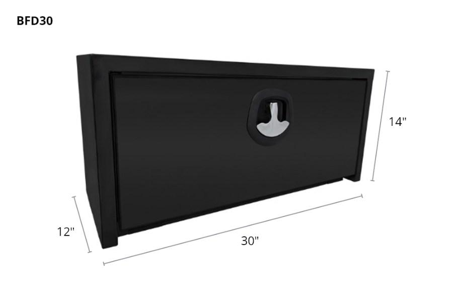 Picture of Phoenix Black Powder Coat Box and Door