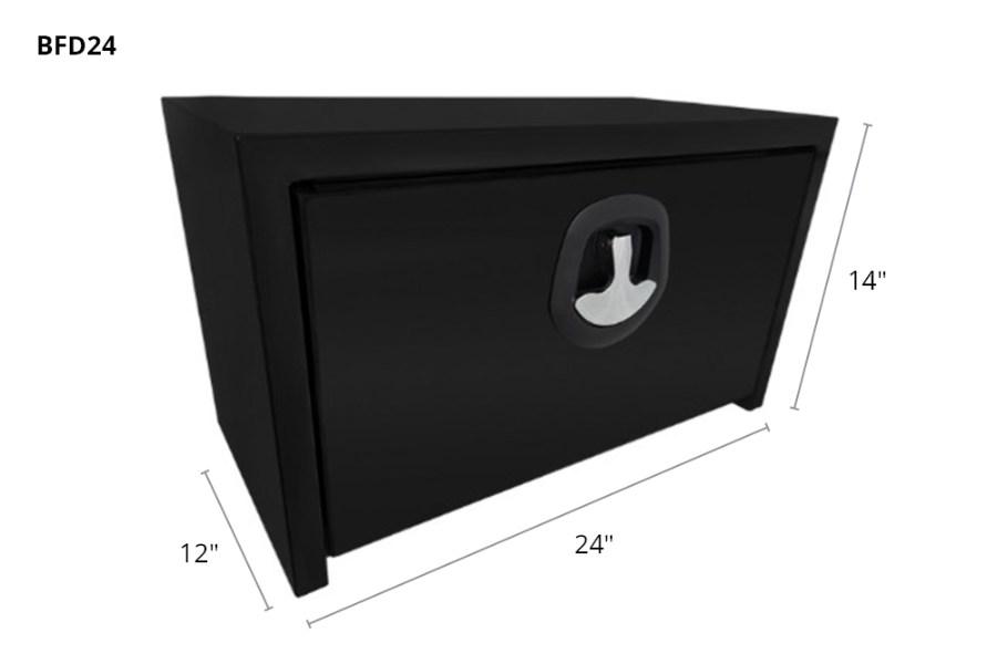 Picture of Phoenix Black Powder Coat Box and Door
