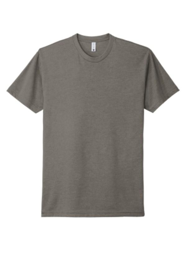 Next Level Apparel Adult CVC Tee Close Up Detail