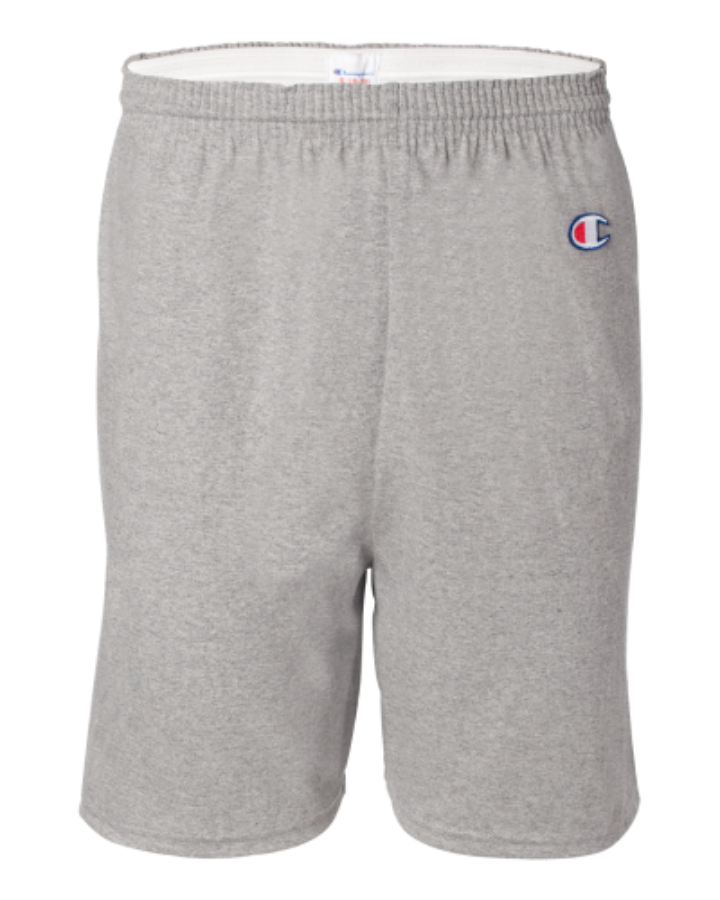 Champion Unisex Cotton Gym Shorts Perspective View