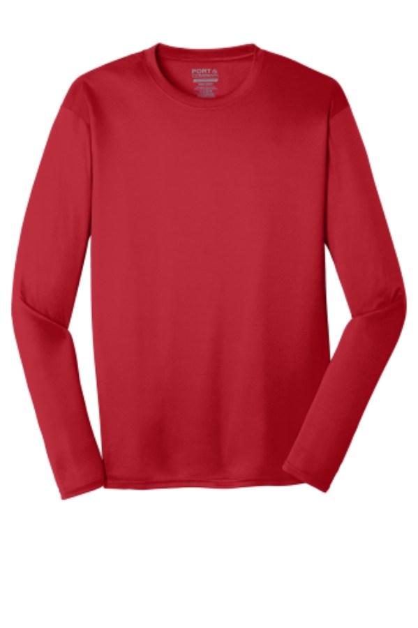 Port & Company Long Sleeve Performance T-Shirt Alternate View