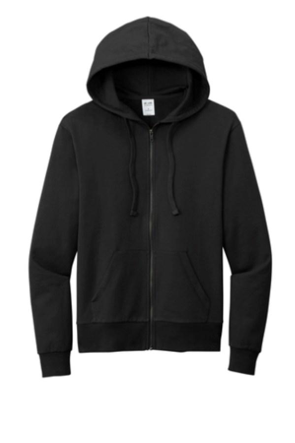 Allmade Unisex Organic French Terry Full-Zip Hoodie Additional view