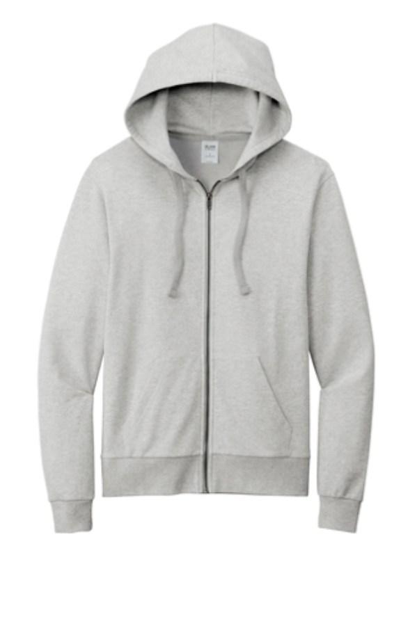 Allmade Unisex Organic French Terry Full-Zip Hoodie Additional Angle