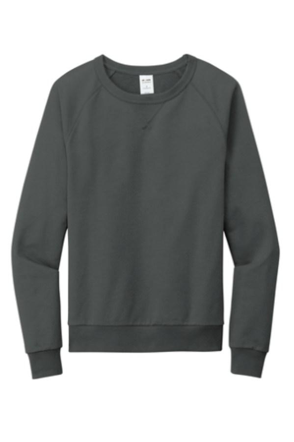Allmade Unisex Organic French Terry Crewneck Sweatshirt Additional Angle