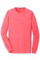 Port & Co Beach Wash Garment-Dyed Long Sleeve Tee Alternate View