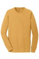 Port & Co Beach Wash Garment-Dyed Long Sleeve Tee Additional Angle