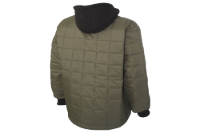 Tough Duck Hooded Freezer Jacket With PrimaLoft Insulation Close Up Detail