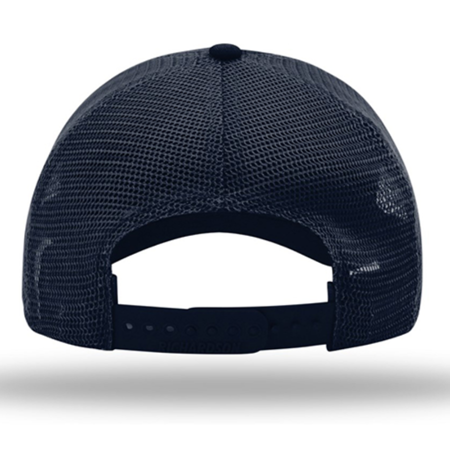 Richardson Garment-Washed Trucker Cap Perspective View