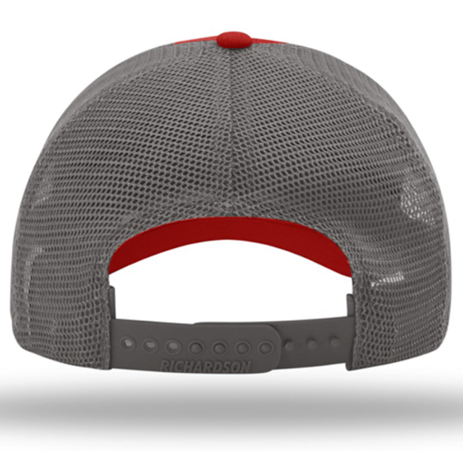 Richardson Garment-Washed Trucker Cap Perspective View