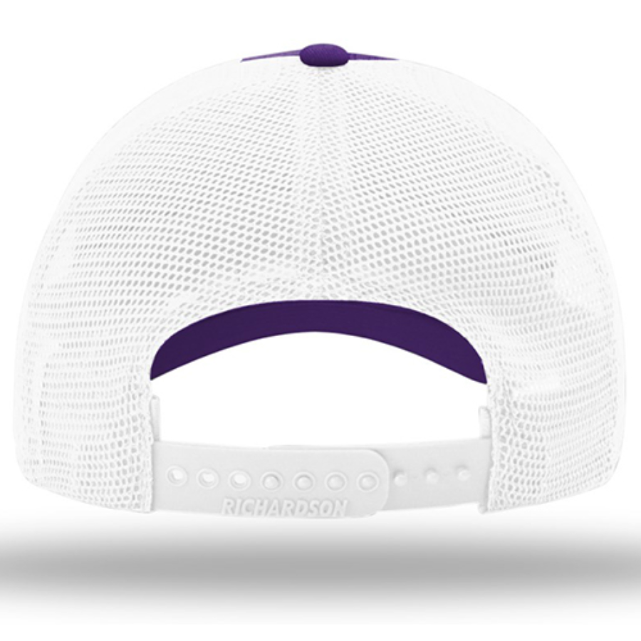 Richardson Garment-Washed Trucker Cap Feature Close-up