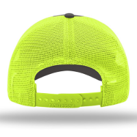 Richardson Garment-Washed Trucker Cap Close Up Detail