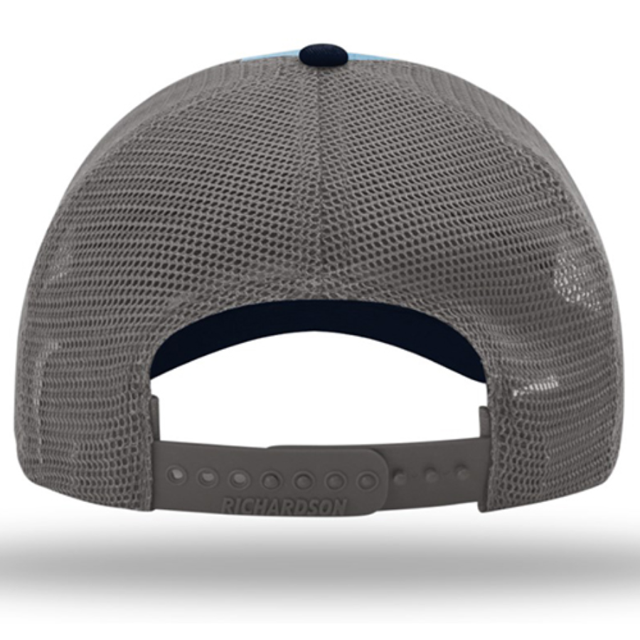 Richardson Garment-Washed Trucker Cap Perspective View