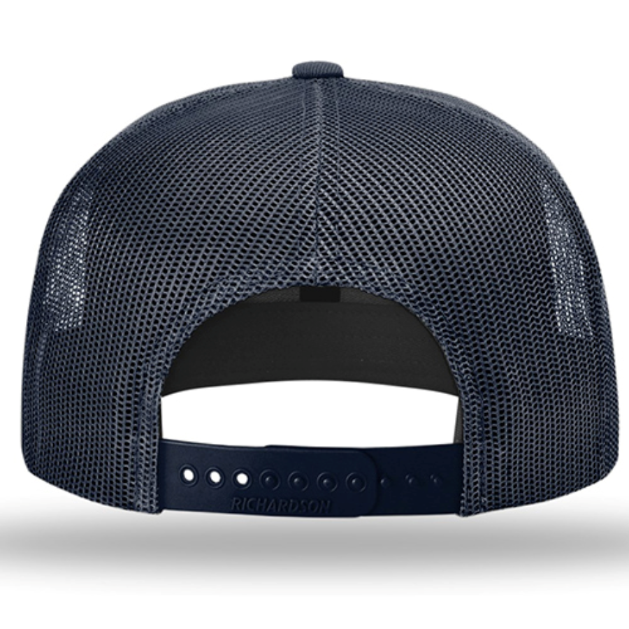 Richardson Acrylic-Wool Blend Flat Bill Trucker Cap Additional view