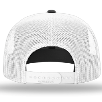 Richardson Acrylic-Wool Blend Flat Bill Trucker Cap Additional Angle