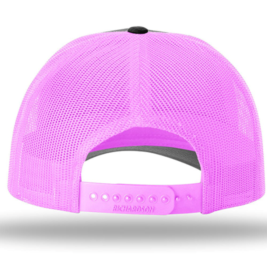 Richardson Low Pro Trucker Cap Close Up Detail