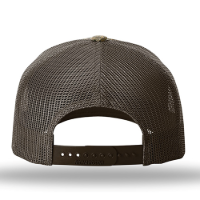 Richardson Five-Panel Printed Trucker Cap Perspective View