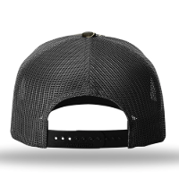 Richardson Five-Panel Printed Trucker Cap Feature Close-up