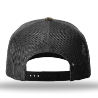 Richardson Five-Panel Printed Trucker Cap Close Up Detail