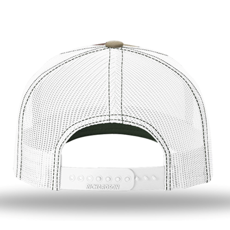 Richardson Five-Panel Printed Trucker Cap Alternate View