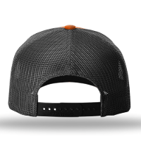 Richardson Five-Panel Printed Trucker Cap Feature Close-up