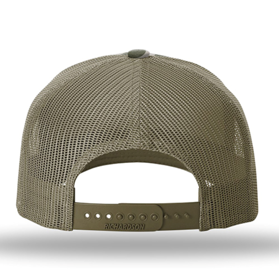 Richardson Five-Panel Printed Trucker Cap Alternate View