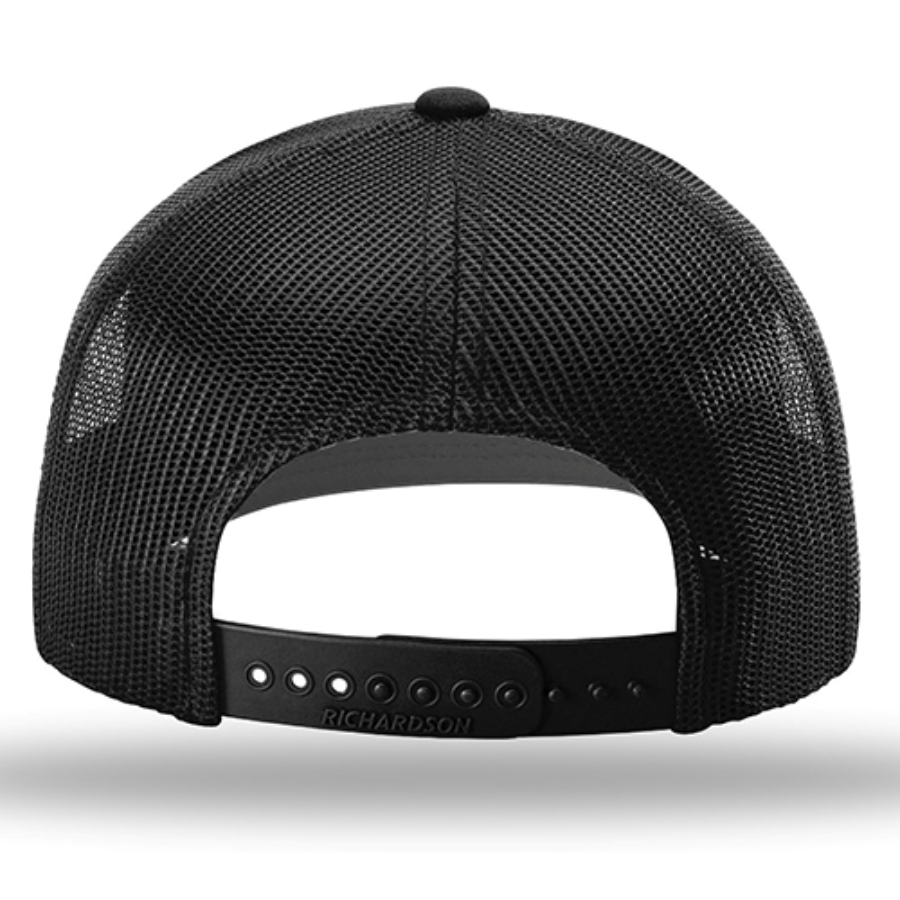 Richardson R-Flex Adjustable Trucker Cap Close Up Detail