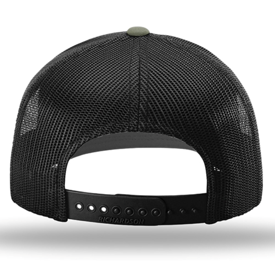 Richardson R-Flex Adjustable Trucker Cap Perspective View