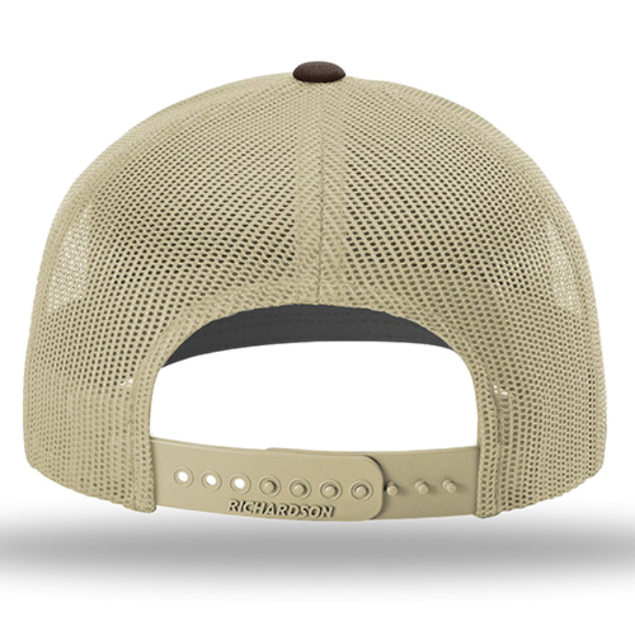 Richardson R-Flex Adjustable Trucker Cap Perspective View