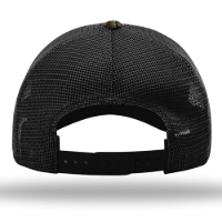 Richardson Garment Washed Printed Trucker Cap Additional Angle