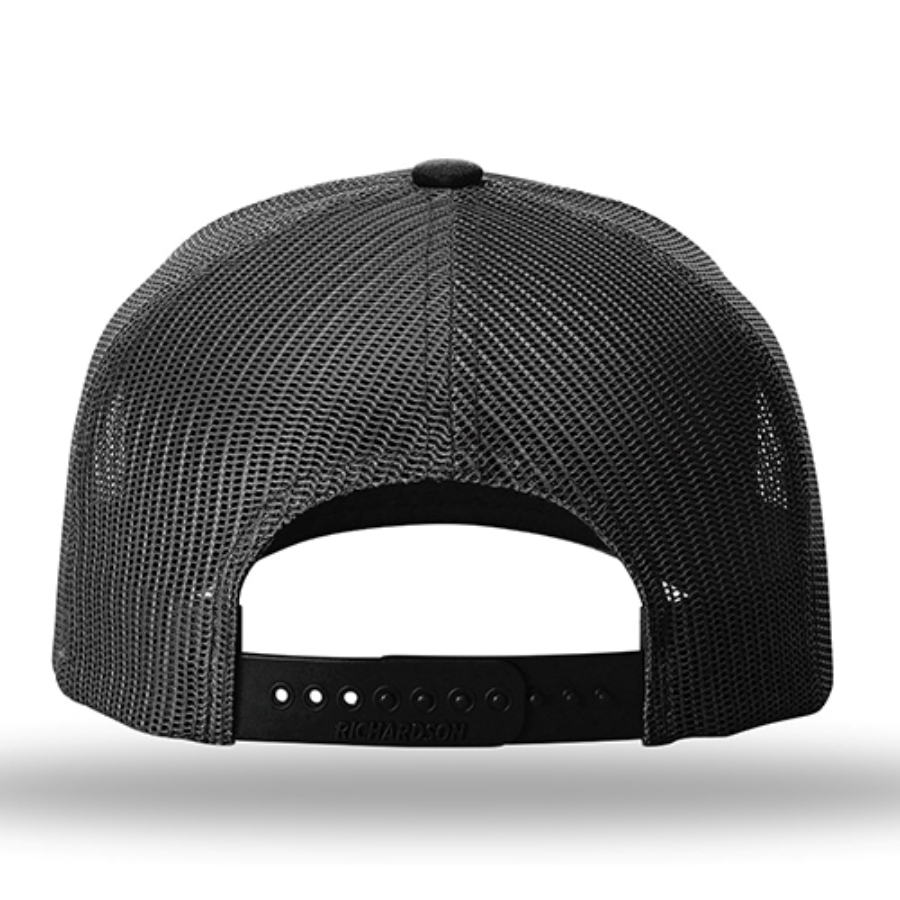 Richardson Five Panel Trucker with Rope Cap Alternate View