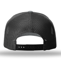 Richardson Five Panel Trucker with Rope Cap Feature Close-up