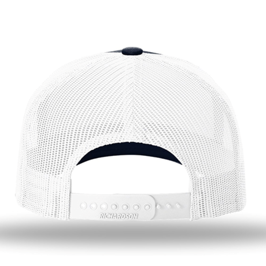 Richardson Five-Panel Trucker Cap Feature Close-up