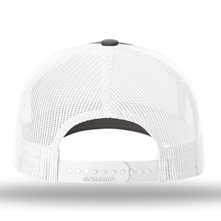 Richardson Five-Panel Trucker Cap Perspective View