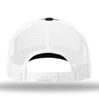 Richardson Five-Panel Trucker Cap Feature Close-up