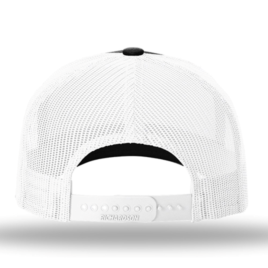 Richardson Five-Panel Trucker Cap Feature Close-up