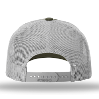 Richardson Five-Panel Trucker Cap Close Up Detail