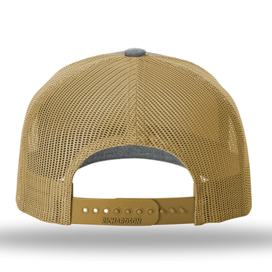 Richardson Five-Panel Trucker Cap Feature Close-up