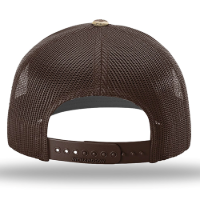 Richardson Printed Trucker Cap Feature Close-up