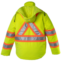 Tough Duck Safety Flex Safety Jacket Close Up Detail
