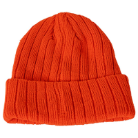 Tough Duck Hi-Vis Chunky Knit Watch Cap Perspective View