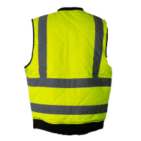 Utility Pro Warm Up Insulated Safety Vest Feature Close-up